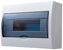 Бокс пластиковый Lezard Luxray ЩРН-П-12 (200x255x95мм) IP41 прозрачная дверь картинка 